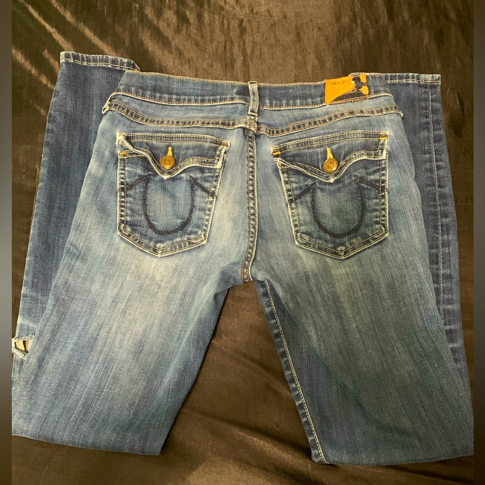 true religion low rise super skinny jeans